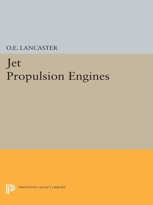 cover image of Jet Propulsion Engines